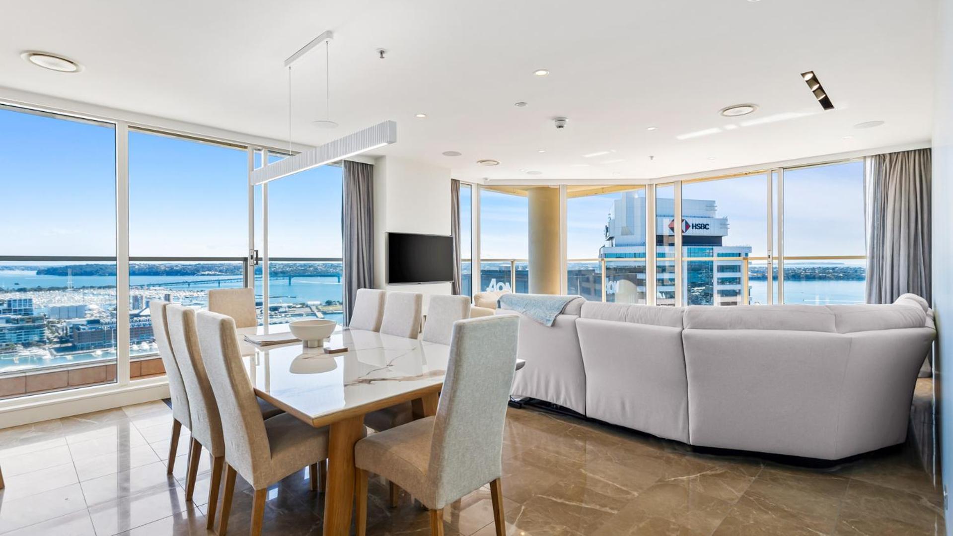 Luxury 3Br Quay West With Views Pool And Parking Apartment Auckland Exterior photo