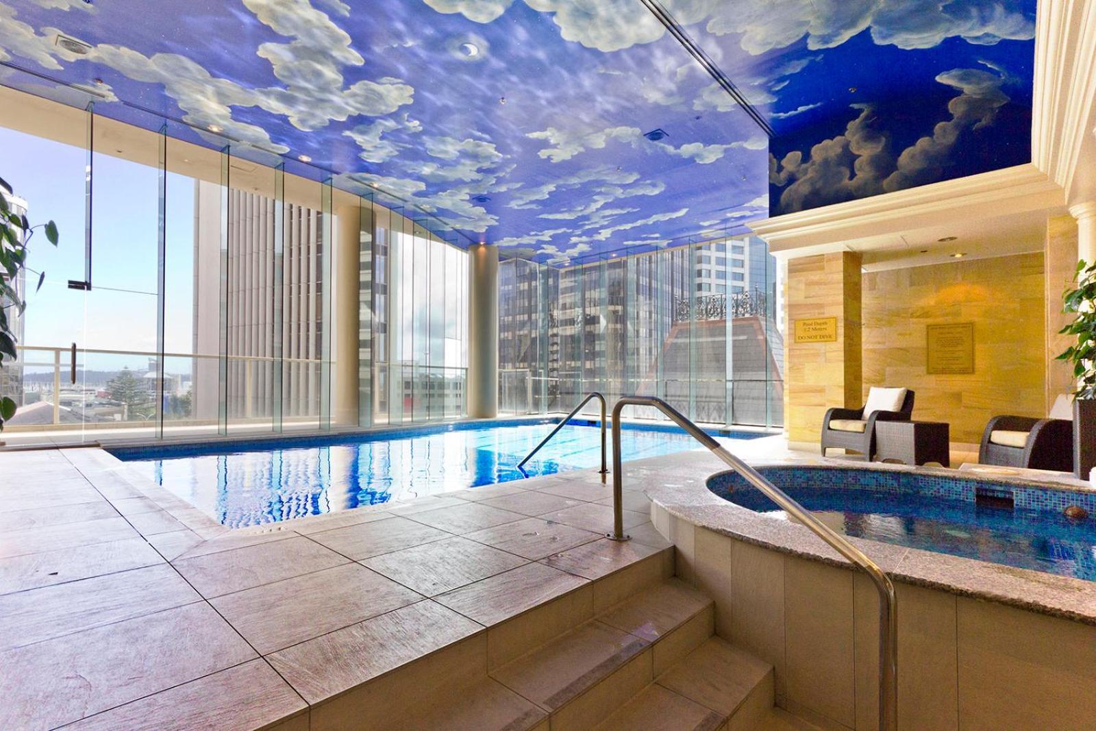 Luxury 3Br Quay West With Views Pool And Parking Apartment Auckland Exterior photo