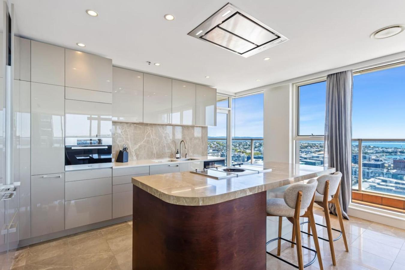 Luxury 3Br Quay West With Views Pool And Parking Apartment Auckland Exterior photo