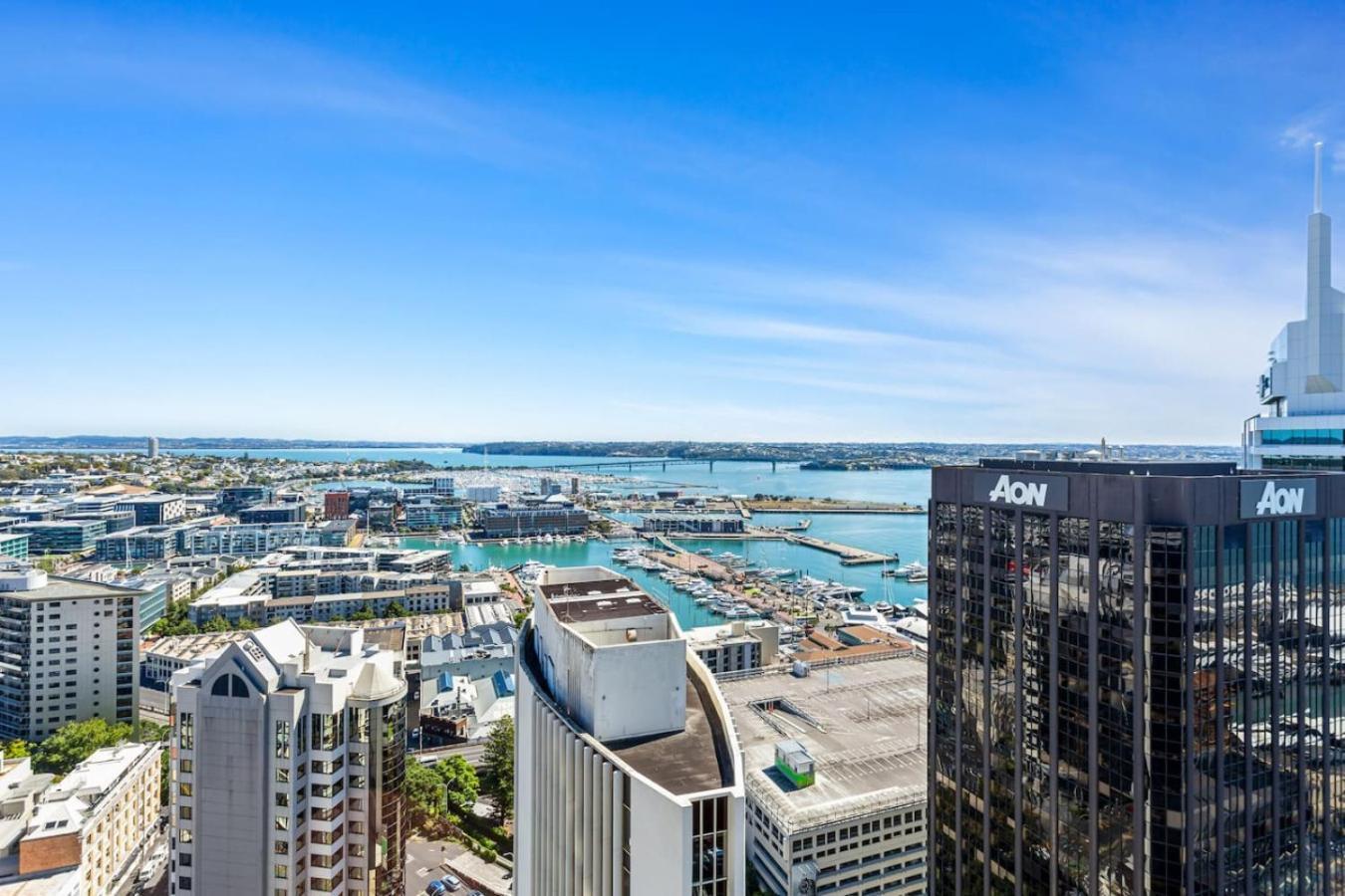 Luxury 3Br Quay West With Views Pool And Parking Apartment Auckland Exterior photo