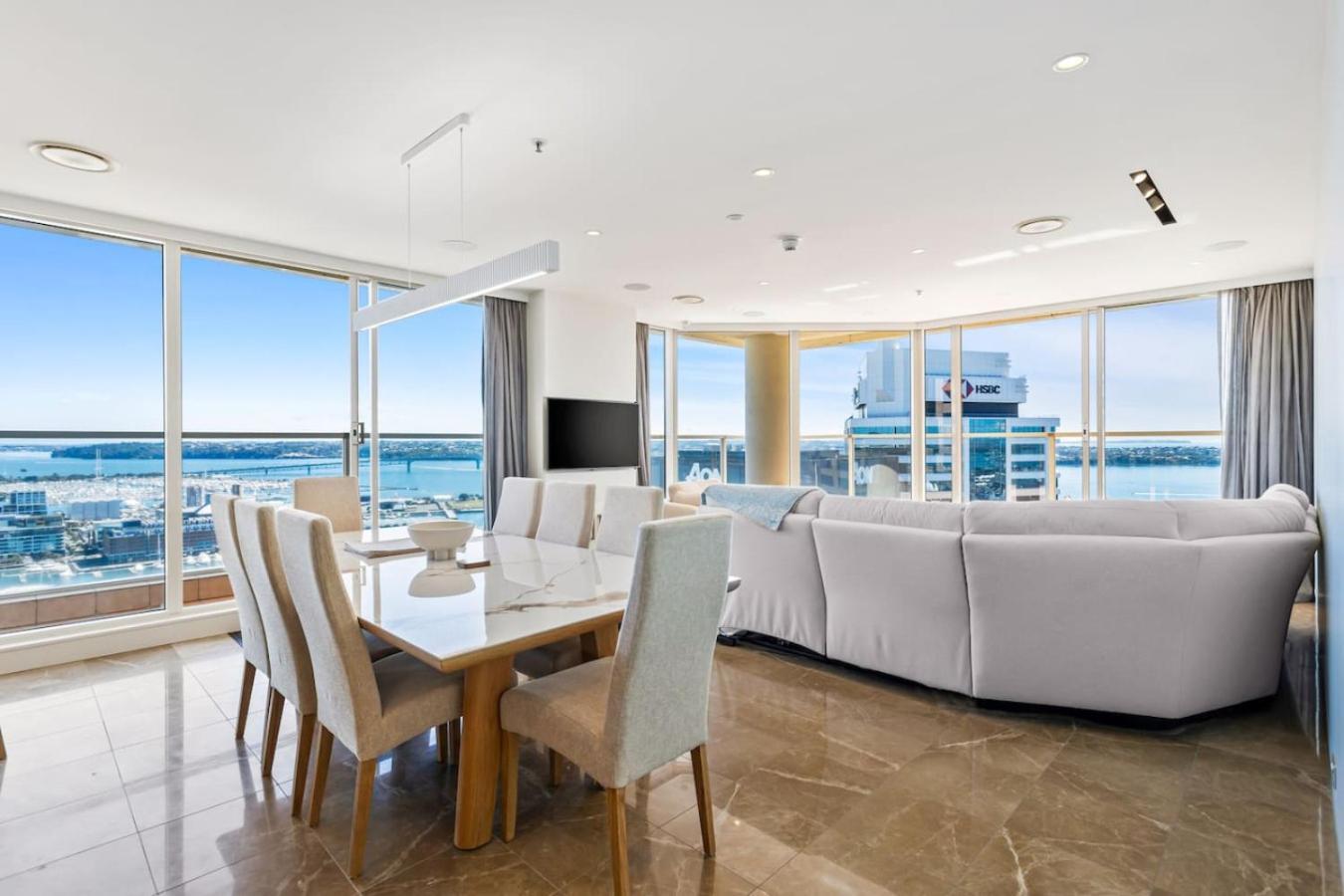 Luxury 3Br Quay West With Views Pool And Parking Apartment Auckland Exterior photo